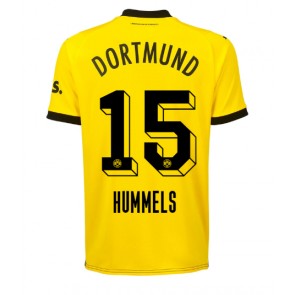 Borussia Dortmund Mats Hummels #15 Hjemmebanetrøje 2023-24 Kort ærmer